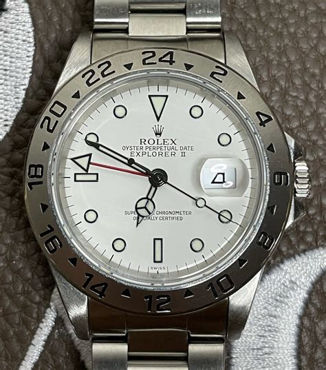 rolex explorer ii 16570 polar swiss only|rolex explorer ii 16570 price.